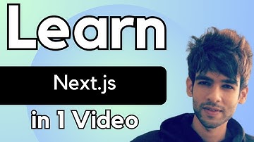 Learn Next Js in 2 Hours in Hindi 🚀  - Next Js Tutorial in One Video 🔥