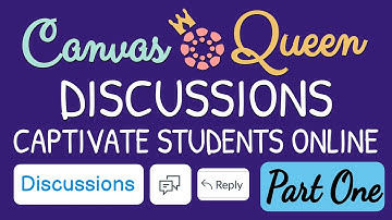 Canvas Discussions - Part 1