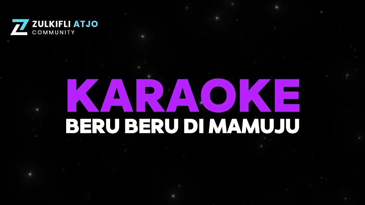 Beru-Beru di Mamuju - Anggara ( KARAOKE VERSION ) || Cipt. Zulkifli Atjo 