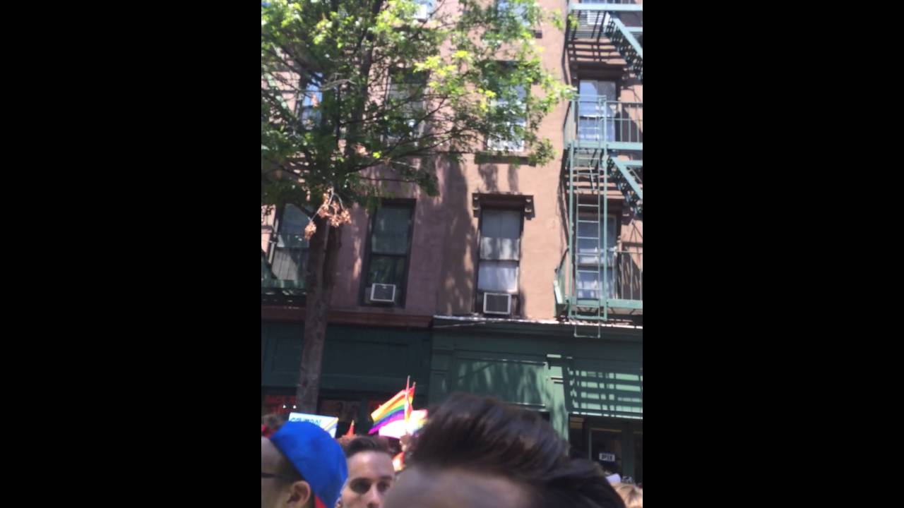 Marching with Hillary at NYC Gay Pride 2016