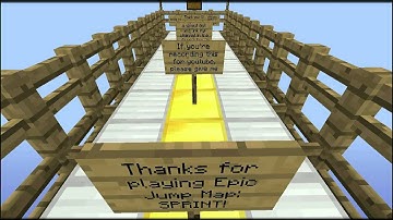 Minecraft Epic Jump Map: SPRINT! Part 4: Finally Finished!!!