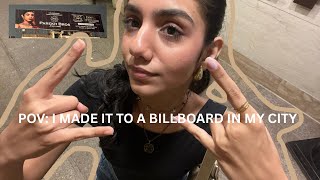 My First Billboard I Used My Earned Money For The First Time