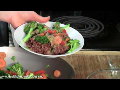 Peanut Butter Stir Fry || Healthy Vegan Recipes
