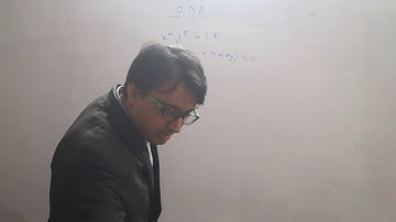 UPSC|Civil Services |IFoS| (Maths Optional)- Ordinary Differential Equation -Lecture -10