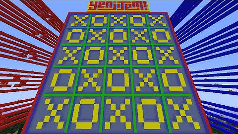Minecraft Mega Tic Tac Toe
