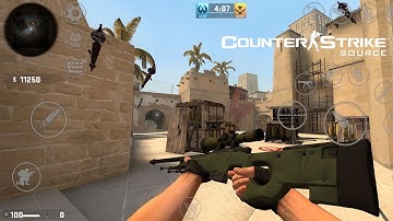 Counter Strike Source Mobile  |  de_mirage_csgo Gameplay