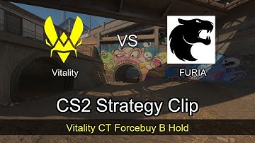 Vitality CT Forcebuy B Hold - Overpass G3R2 | Vitality | IEM Chengdu 2025 #cs2 #counterstrike2