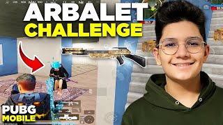 SADECE ARBALET İLE OYNADIM! ARBALET CHALLENGE!  PUBG MOBİLE