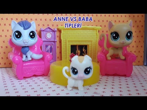 Minişler: Anne vs Baba Tipleri || LPS Hop Hop