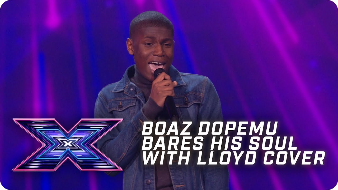 Boaz Dopemu bares his SOUL with Lloyd cover! | X Factor: The Band | Arena Auditions