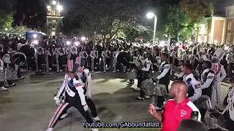 Howard University"Showtime" Marching Band & Ooh La La! 100th Homecoming Tunnel