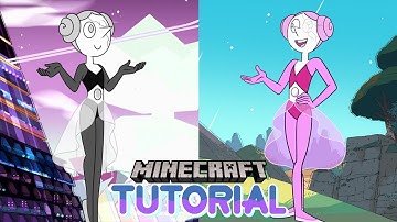 Minecraft Steven Universe Volleyball and Mind Controlled Volleyball Statues Building Tutorial
