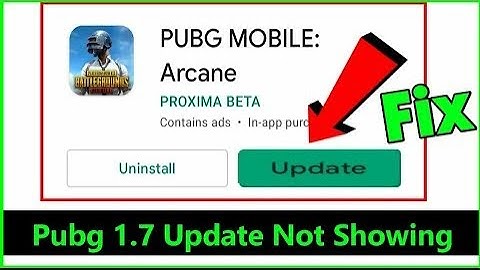 How to Update 1.7 Version Issue Fixed | How to Download 1.7 Version | Pubg Mobile 1.7 version