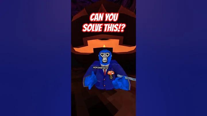 Can YOU Solve This?! #shorts #gorillatag #gtag #vr