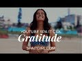 Spa it girl youtube on gratitude  talk by yvette le blowitz spaitgirl