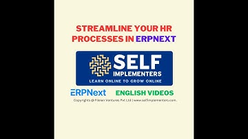 Complete Guide to HRM Human Resource Management Module | ERPNext Features