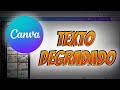 Texto degradado Canva - Tutorial Texto estilo Comic Gratis