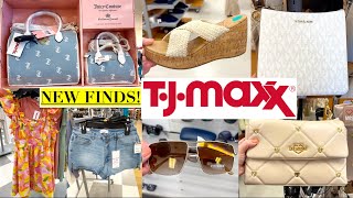 TJ MAXX SHOP WITH ME 2024 | DESIGNER HANDBAGS, SHOES, CLOTHING, JEWELRY, NEW ITEMS #shopping #tjmaxx