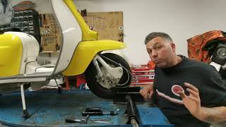 Ammortizzatori Anteriori Lambretta Sip Scootershop - First Look