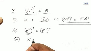 Adjoint of a Square Matrix ।  বর্গ ম্যাট্রিক্সের এ্যাডজয়েন্ট ।   Part- 11