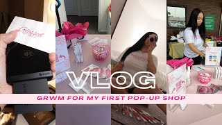 VLOG | MY FIRST POP-UP SHOP! HOW MUCH $$$ I MADE, SUPPLIES I USED, AND MORE!