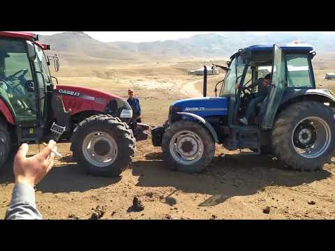 Case jx90 vs solis 75 traktör çekişmesi