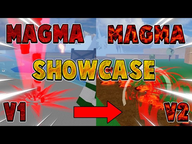 Blox Fruits  Magma V1 Rework Showcase 