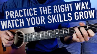 Guided Guitar Lesson Chords Strumming and Rhythm Key of C