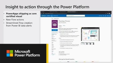 Microsoft PowerApps: Introduction to PowerApps and integration with Power BI - BRK3021