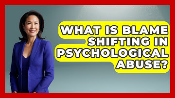 What Is Blame Shifting In Psychological Abuse? - Gender Equality Network