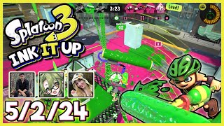 Splatoon 3 - Ink It Up! 5/2/24! Inking to a T!