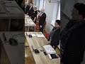Minuta ciszy dla posła Łukasza Litewki podczas sesji Rady Gminy Olszewo Borki #olszewoborki