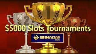 WinADay Casino $5K Slots Tournaments Now On screenshot 5