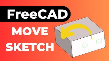 How to MOVE a Sketch From One Face to Another in FreeCAD