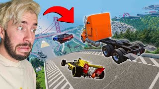 Which Car Can JUMP The Furthest In BeamNG?