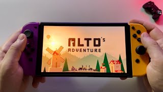 The Alto Collection Nintendo Switch Gameplay | Switch Oled