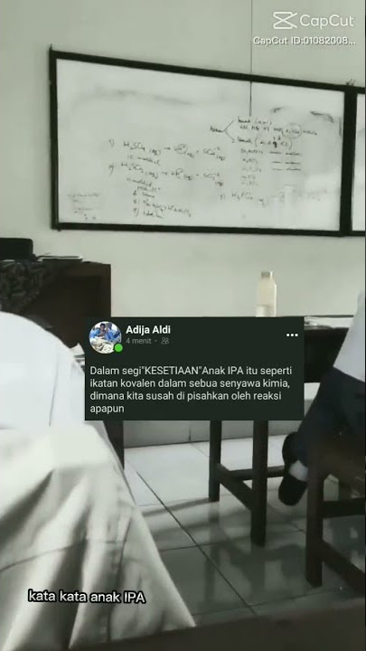 Anak IPA ni bos,mana kata kata anak IPS🤐