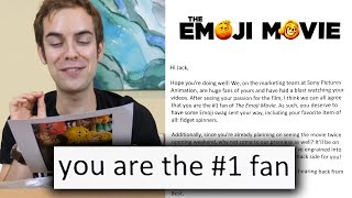 I got invited to the world premiere of The Emoji Movie