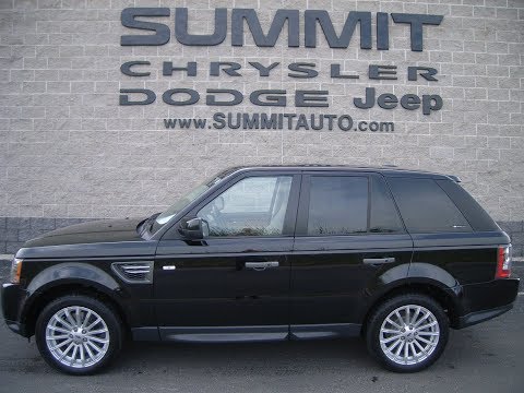 USED 2010 LANDROVER RANGE ROVER SPORT HSE 4WD WALK AROUND REVIEW WISCONSIN SOLD! 9193 SUMMITAUTO.com