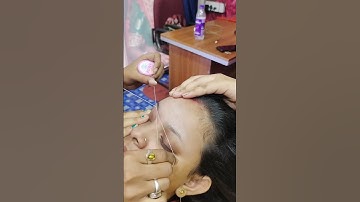 Eyebrow threading,eyebrow cleaning, #shortfeed #shortreel #trandingsong #rupsmakeover #threading