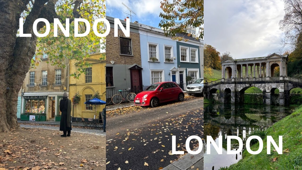 EUROPE TRIP PT2: LONDON (Notting Hill/ Royal Albert Hall/Sherlock Museum/Prior Park)