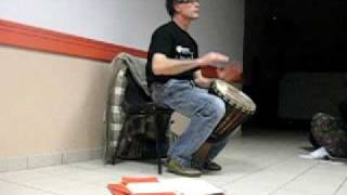 Download Lagu didadi accompaniment - djembe lesson - basic rhythm MP3