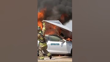 This Blanket Handle An Electric Car Fire