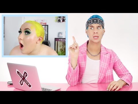 HAIRDRESSER REACTS TO GIRLS DYING THEIR HAIR NEON!