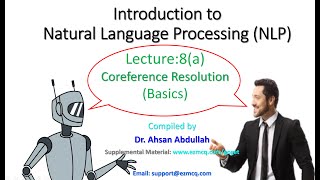 Lec-8(a): Coreference - Basics