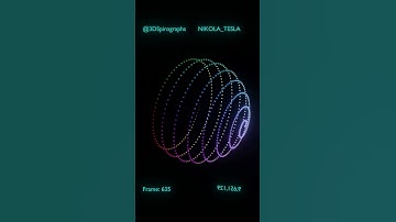 3D Spirograph Blender Python Generator Automated with Blender Python and AI.