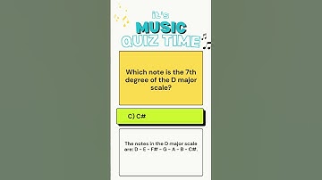 Put your scales knowledge to the test! #shorts