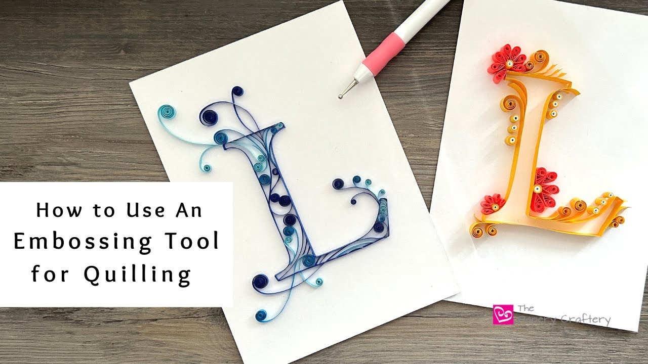 How to Use an Embossing Tool for Quilling