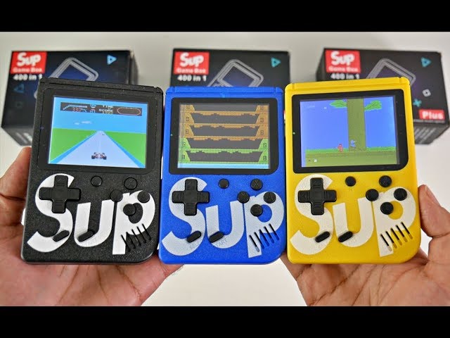 SUP Game Box Plus - Portable Handheld Retro Gaming Console - Under $30 -  YouTube