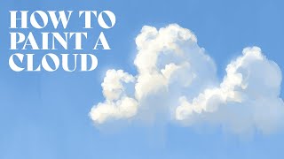 How to Paint Clouds – Digital Painting Tutorial in Clip Studio Paint